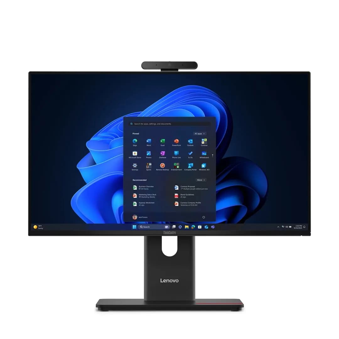 Lenovo ThinkCentre M70a G6 AiO Ultra 5 225T 23.8"FHD IPS 250nits 120Hz LBL AG 16GB DDR5 5600, zdjęcie 1 z 6