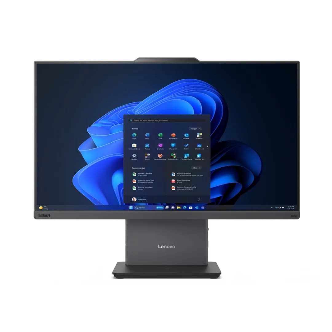 Lenovo ThinkCentre neo 50a 24 G5 AiO Core 5 210H 23.8"FHD IPS 250nits AG 16GB DDR5 5200 SSD512, zdjęcie 1 z 8