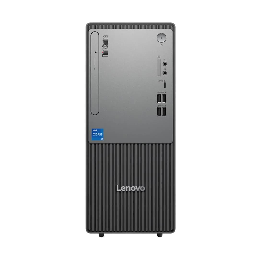 Lenovo ThinkCentre Neo 50t G5 TWR i3-14100 8GB DDR5 SSD512 UHD 730 W11Pro Black 3Y OnSite, zdjęcie 1 z 12