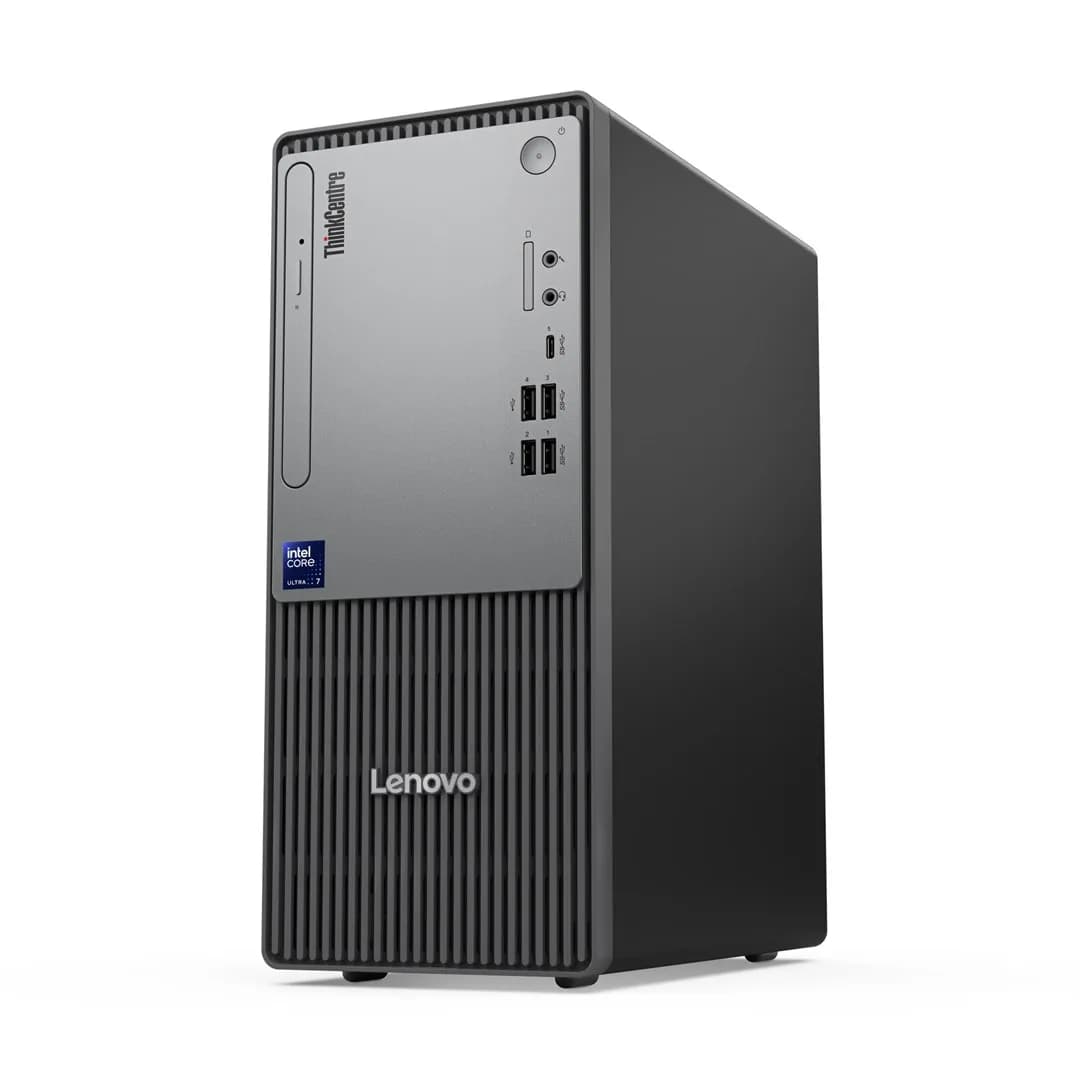Lenovo ThinkCentre neo 50t Gen 6 Ultra 5 225 16GB DDR5 5600 SSD1TB Intel Graphics W11Pro Black, zdjęcie 1 z 12