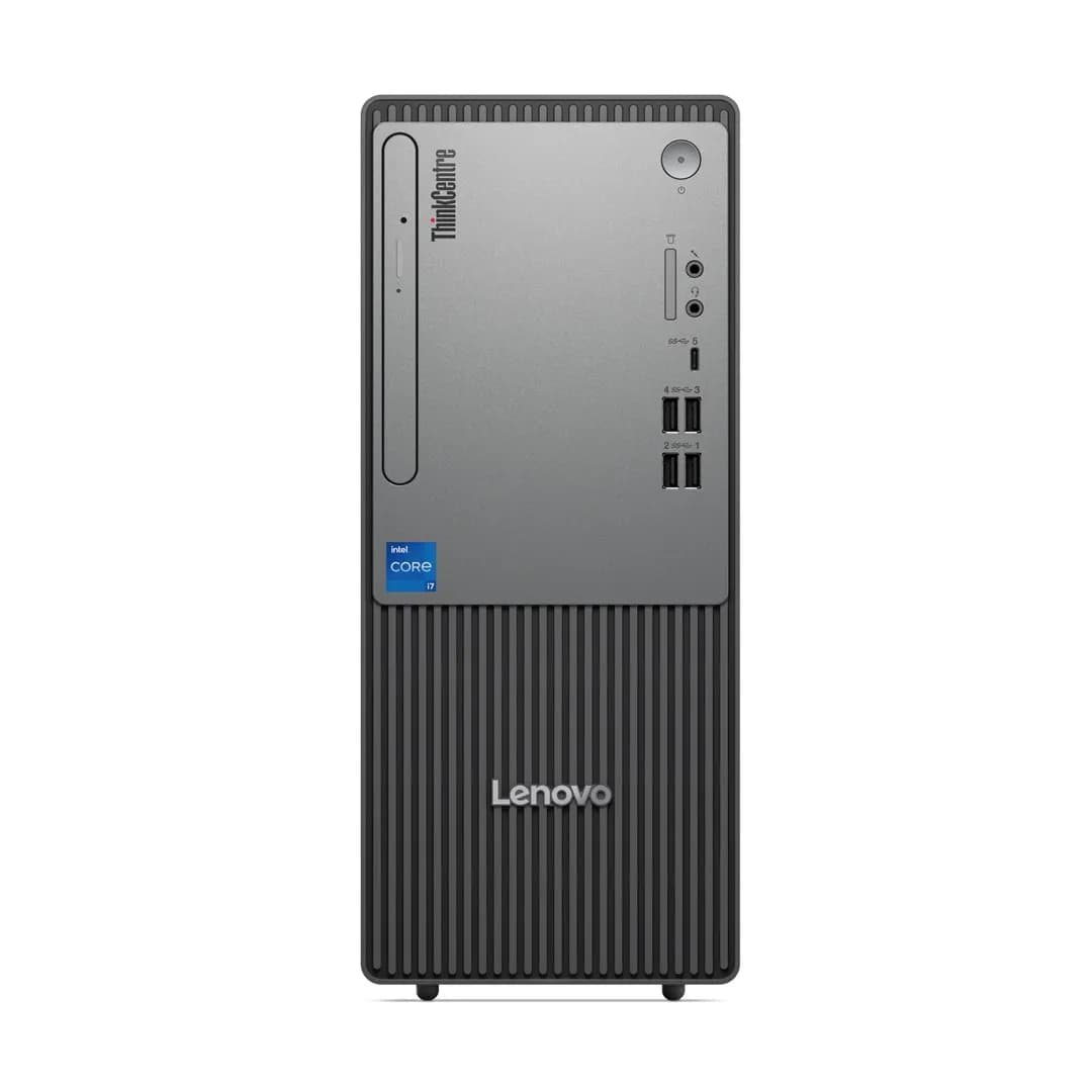 Lenovo ThinkCentre Neo 50t Tower i3-14100 8GB DDR5 4800 SSD256 UHD Graphics 730 W11Pro Black 1Y, zdjęcie 1 z 12