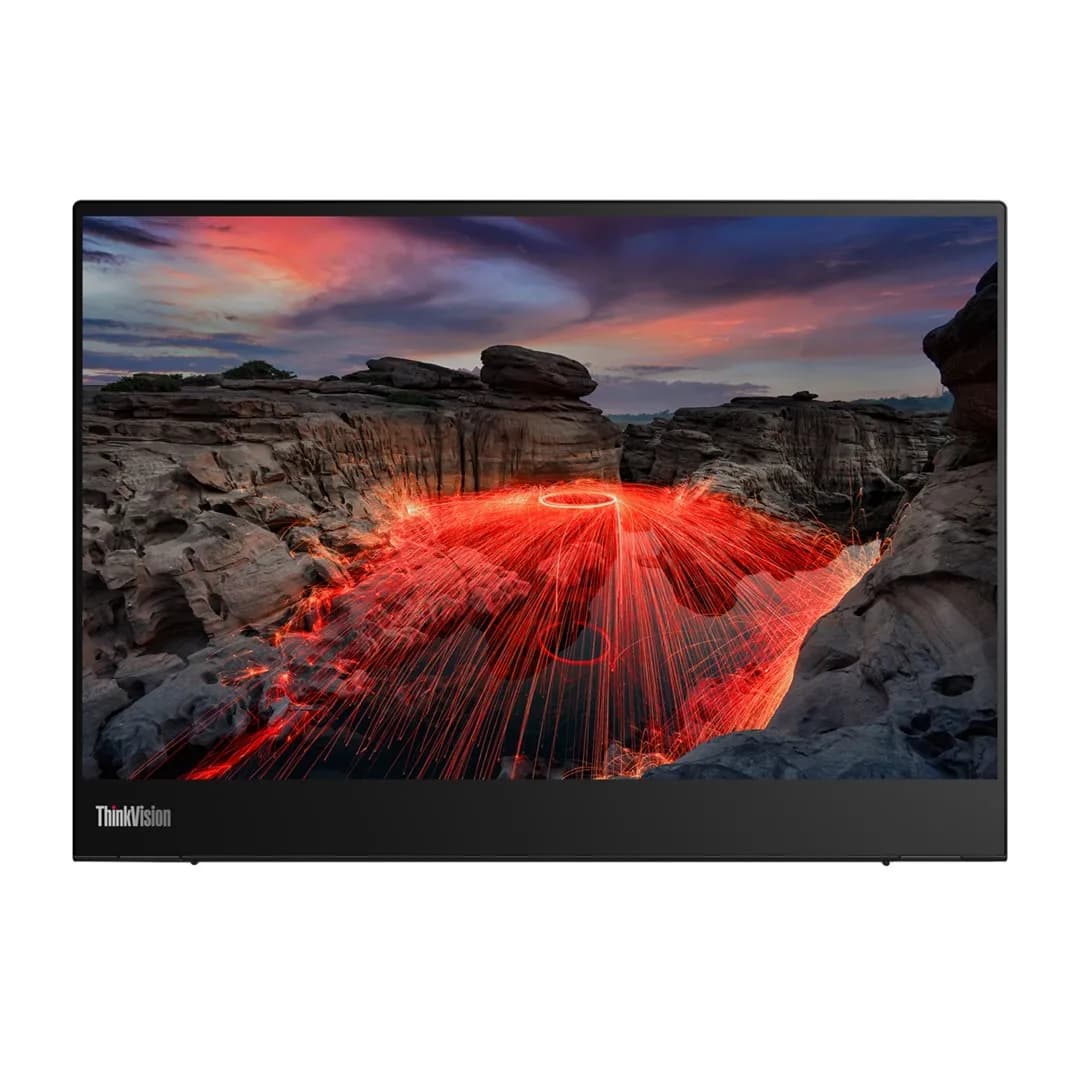 Lenovo ThinkVision M14t G2 14i 14.0"Touch 2440 x 1440 60Hz 300nits USB Raven Black, zdjęcie 1 z 12