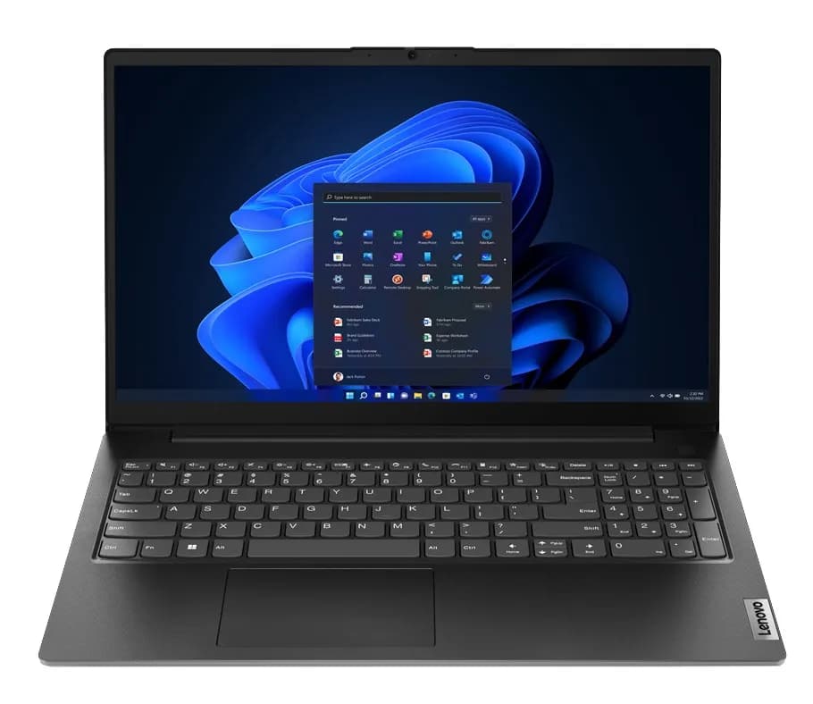 Lenovo V15 G4 AMN Ryzen 5 7520U 15.6"FHD 250nits AG 16GB LPDDR5-5500 SSD512 Radeon 610M Cam 720p, zdjęcie 1 z 9