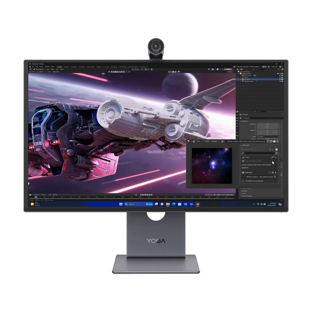 Lenovo Yoga Pro 27UD-10 26.5" UHD 120Hz 250nits AG USB-C, DP, HDMI Eclipse Black 3Y, zdjęcie 1 z 12