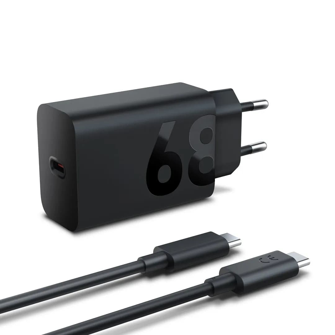 Lenovo Zasilacz 68W USB-C Wall Charger (ZG38C05739), zdjęcie 1 z 2