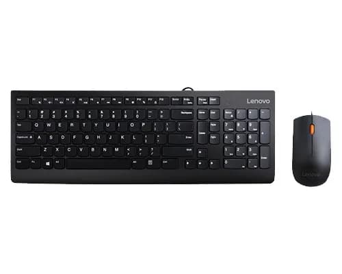 Lenovo Zestaw klawiatura i mysz przewodowe 300 USB Combo (US English), zdjęcie 1 z 3