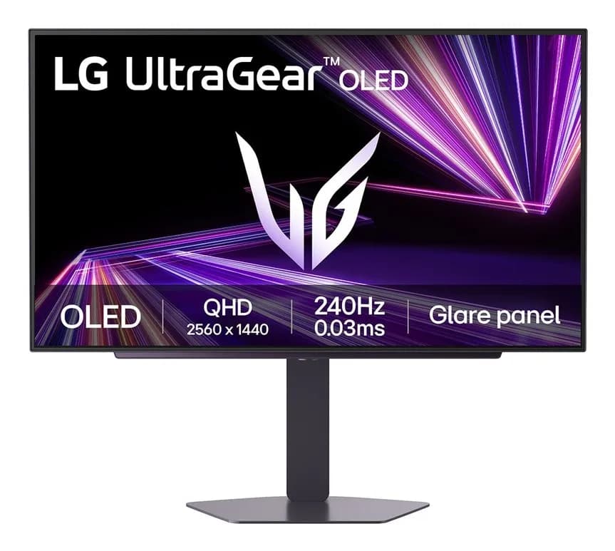 LG MONITOR OLED GX7 27” 27GX704A-B QHD UltraGear 240Hz, zdjęcie 1 z 12