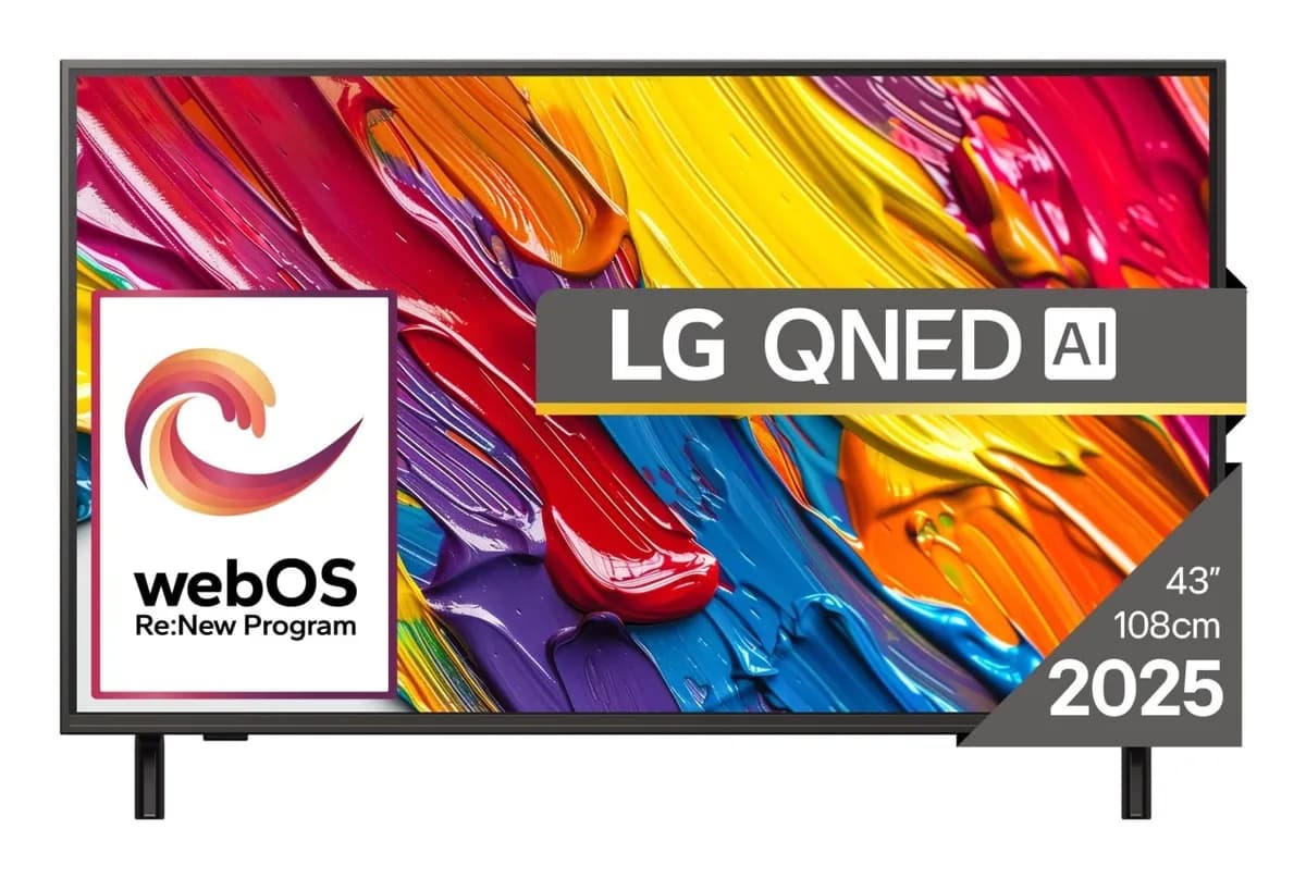 LG Telewizor 43QNED84A3C QNED 43" 4K Ultra HD WebOS Dolby Digital DVB-T2 Czarny, zdjęcie 1 z 9