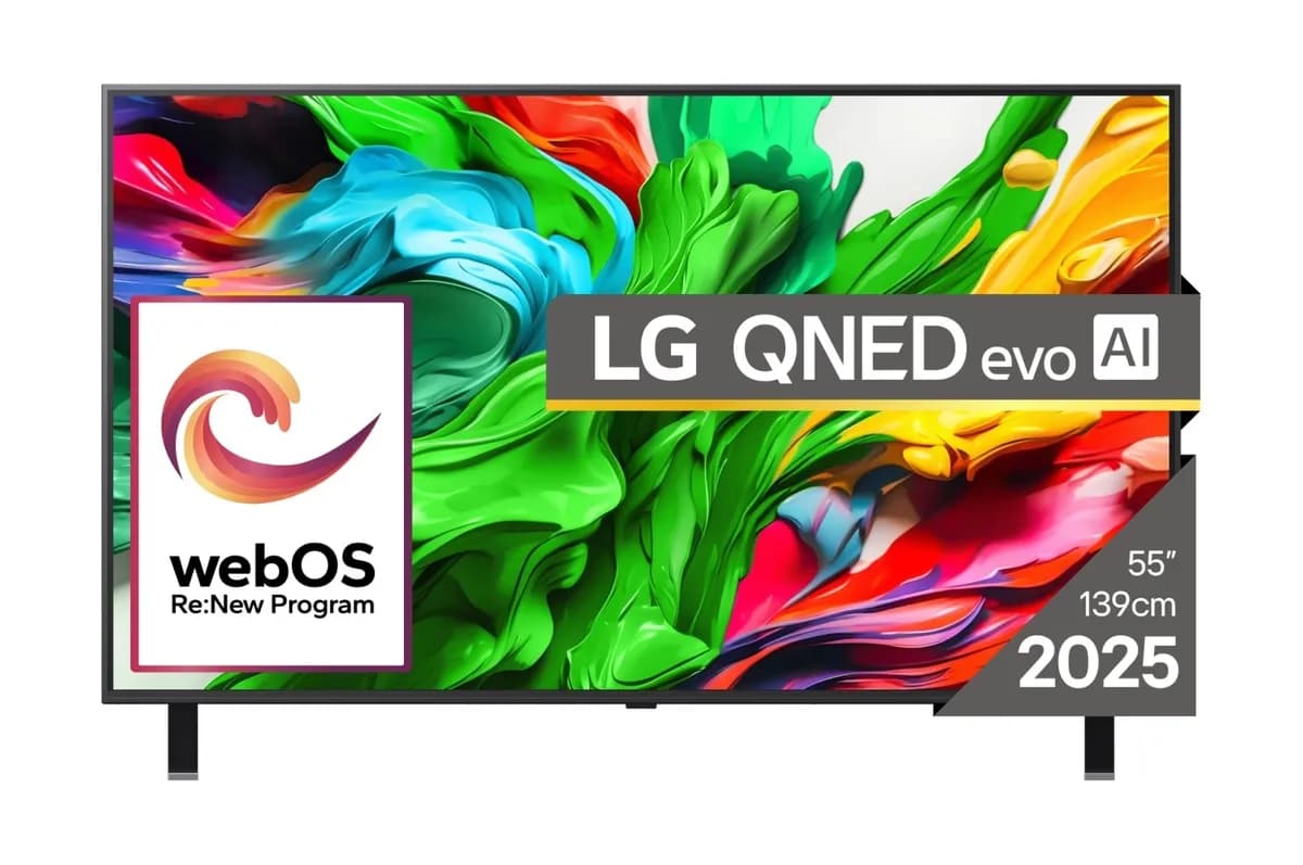 LG Telewizor 55QNED85A3C QNED EVO 55'' 4K Ultra HD 120Hz WebOS Dolby Digital Czarny, zdjęcie 1 z 8