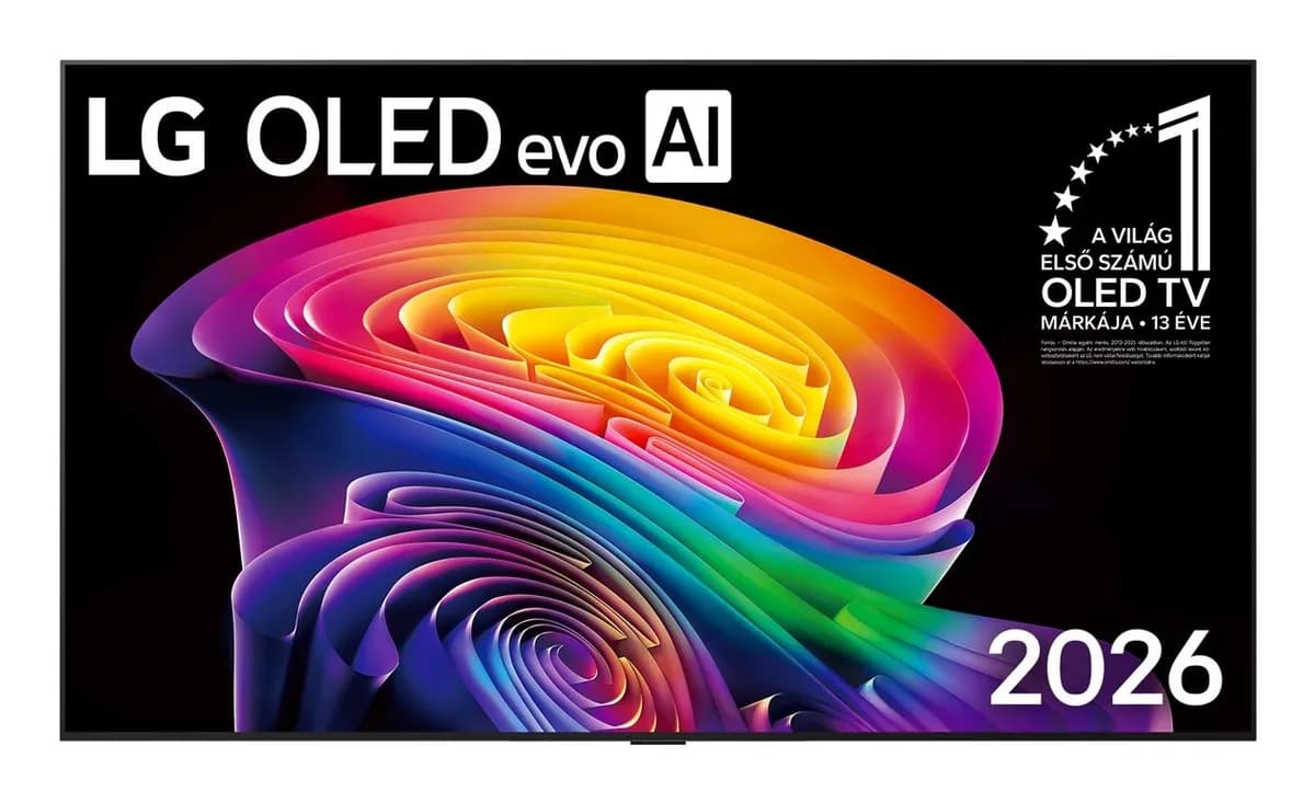 LG Telewizor OLED55C61LA OLED 55" 4K Ultra HD 120Hz WebOS Dolby Atmos Czarny, zdjęcie 1 z 5