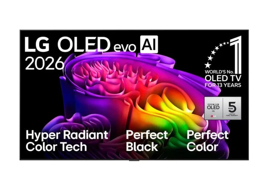 LG Telewizor OLED55G61LW OLED 55" 4K Ultra HD 120Hz WebOS Dolby Atmos Czarny