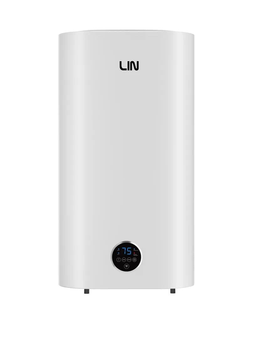 Lin Bojler elektryczny LIFVD1SMWH 100L UNIVERSAL biały WiFi, zdjęcie 1 z 9