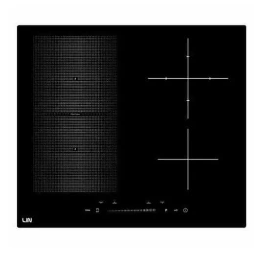 Lin Płyta indukcyjna LI-B47221 45 cm | 2 pola | PowerBoost | timer | czarny, zdjęcie 1 z 6