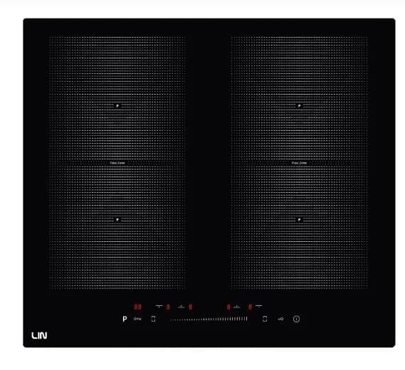 Lin Płyta indukcyjna LI-B47222 45 cm | 2 pola | PowerBoost | timer | czarny, zdjęcie 1 z 4