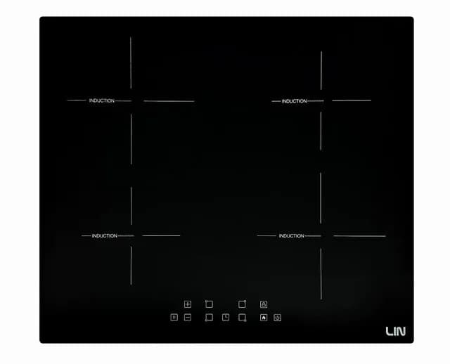 Lin Płyta indukcyjna LI-B47400 45 cm | 2 pola | PowerBoost | timer | czarny, zdjęcie 1 z 6