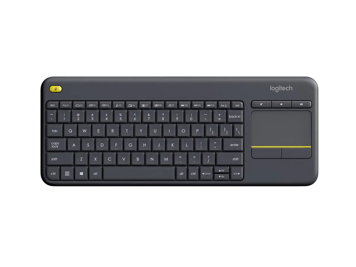 Logitech Klawiatura K400 920-007145 (USB 2.0; kolor czarny, zdjęcie 1 z 7