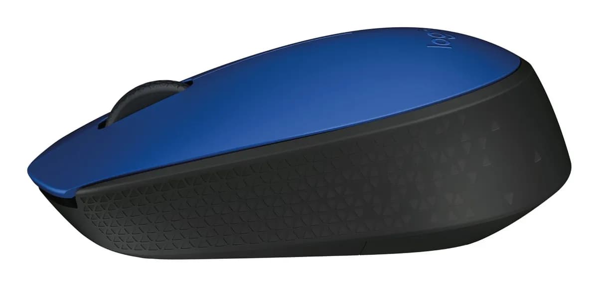 Logitech Mysz 910-004640 (optyczna; 1000 DPI; kolor niebieski, zdjęcie 1 z 5