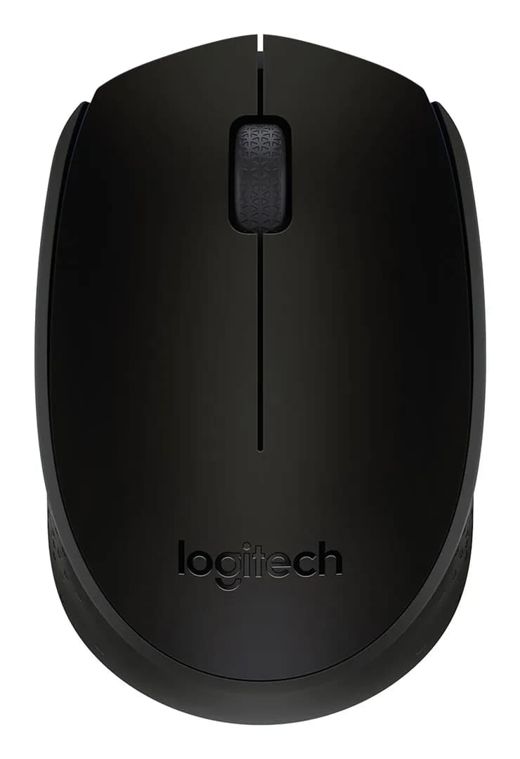 Logitech Mysz B170 910-004798 (optyczna; 1000 DPI; kolor czarny), zdjęcie 1 z 4