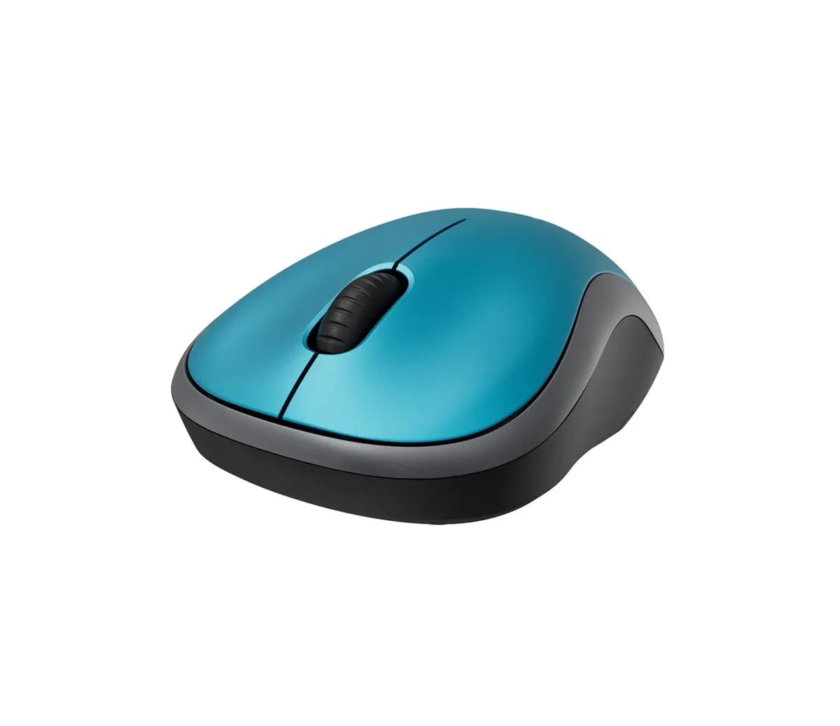 Logitech Mysz bezprzewodowa M185 910-002236 (optyczna; 1000 DPI; kolor niebieski), zdjęcie 1 z 8