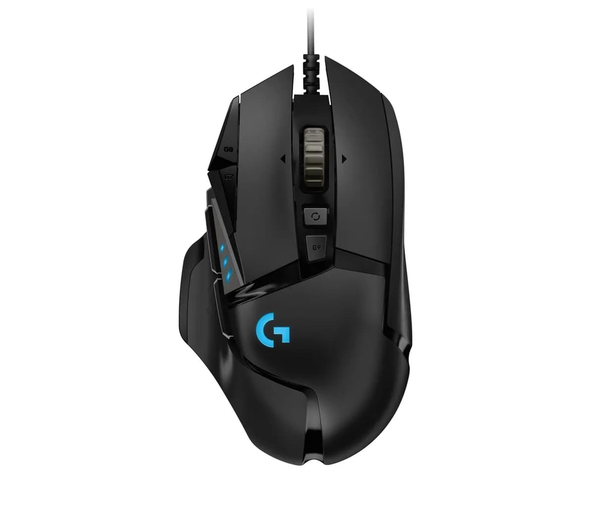Logitech Mysz G502 Gaming HERO EU 910-005471 (optyczna; 16000 DPI; kolor czarny), zdjęcie 1 z 7
