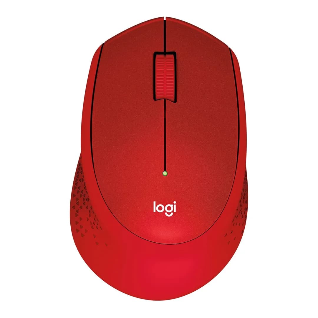 Logitech Mysz M330 910-004911 (optyczna; 1000 DPI; kolor czerwony), zdjęcie 1 z 6