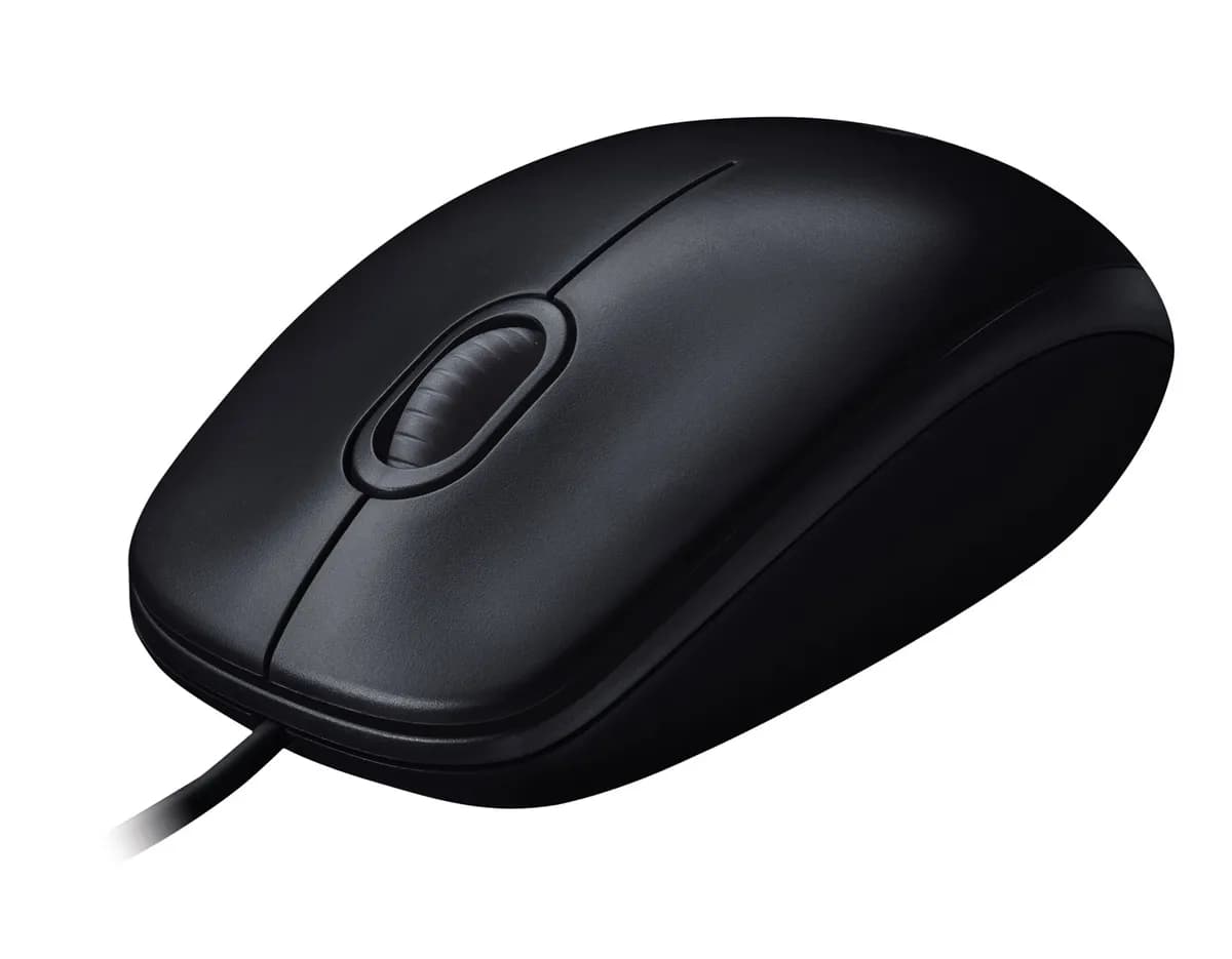 Logitech Mysz przewodowa optyczna M90 1000dpi grafitowy, zdjęcie 1 z 5