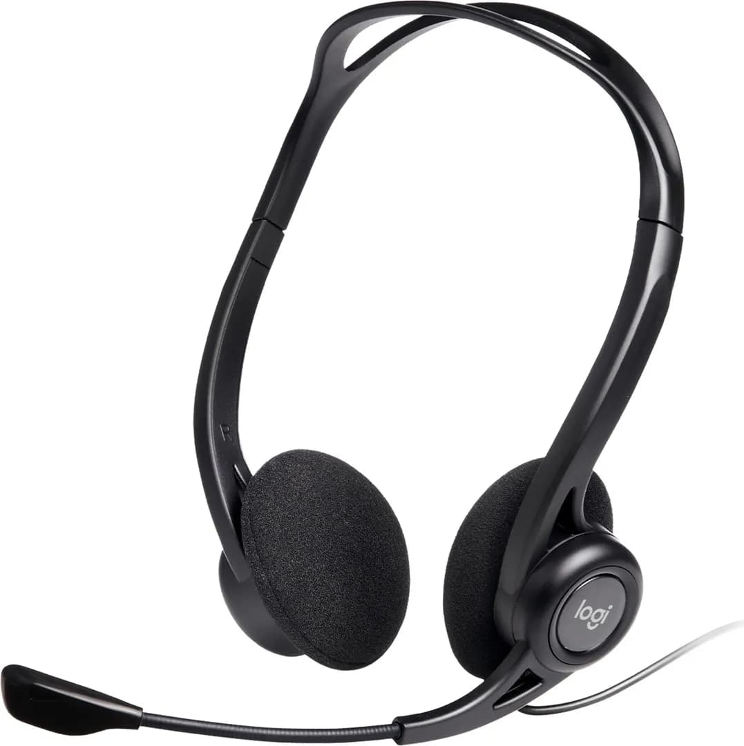 Logitech Słuchawki z mikrofonem 960 981-000100 (kolor czarny), zdjęcie 1 z 4