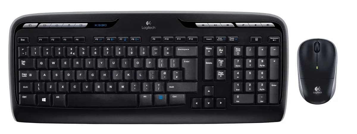 Logitech ZESTAW WIRELESS COMBO MK330 BEZPRZEWODOWY, zdjęcie 1 z 9