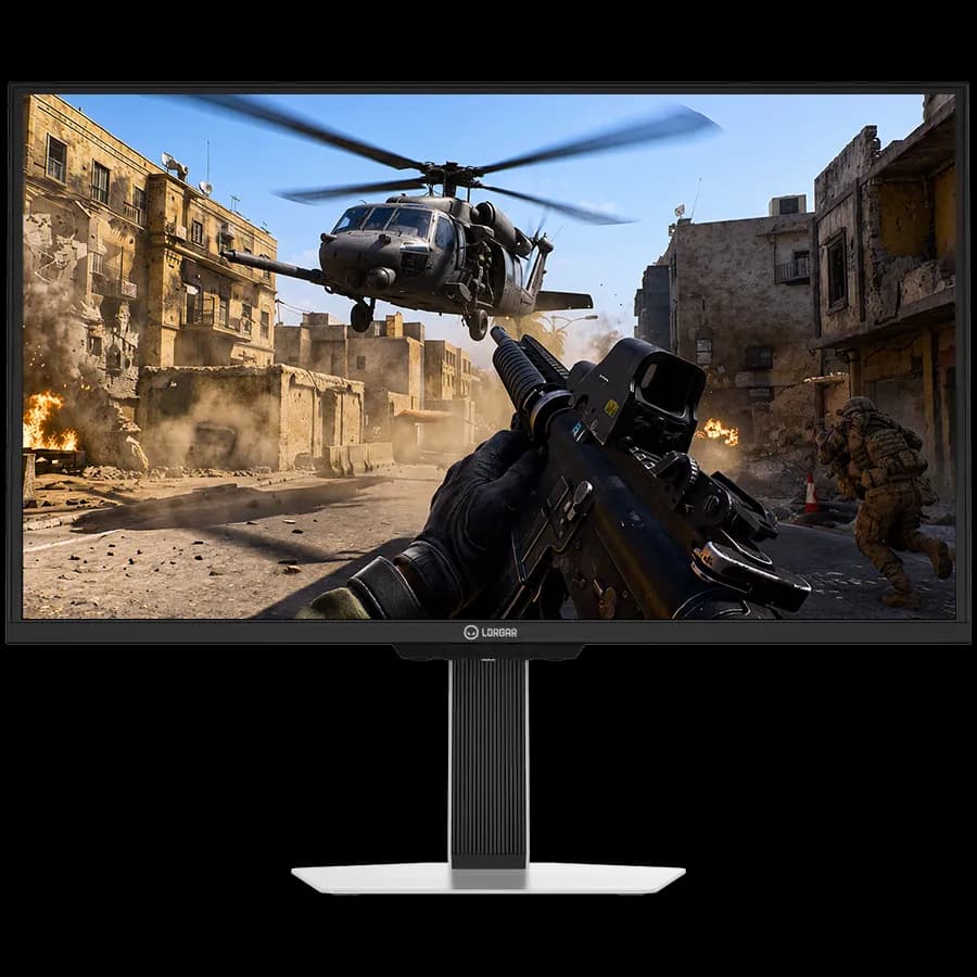 Lorgar 24.5" Flat IPS Dual LED 1920*1080@400Hz HAS, 2*HDMI2.0+2*DP1.4+Audio out, HDMI cable*1+DP, zdjęcie 1 z 4