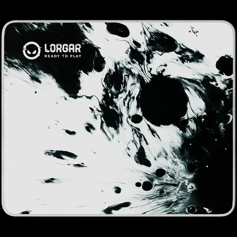Lorgar full print white and black design, bottom is black rubber with embossed LORGAR logo with, zdjęcie 1 z 6