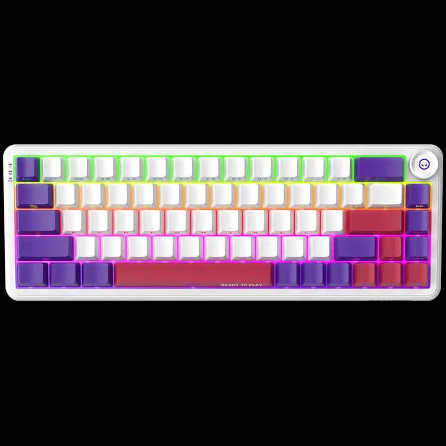 Lorgar Gaming Keyboard KBA41M Advanced Wired 65% White EN
