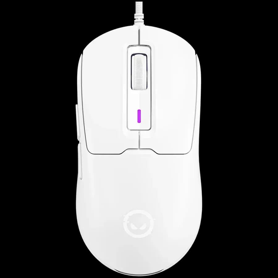 Lorgar Gaming Mouse MSA10R Advanced Wired PixArt 3311 White, zdjęcie 1 z 7