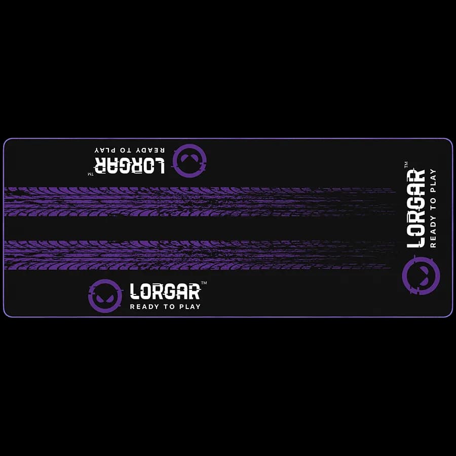 Lorgar Mata Podłogowa Sim Racing Advanced RX1FM, Czarno Fioletowa, zdjęcie 1 z 5