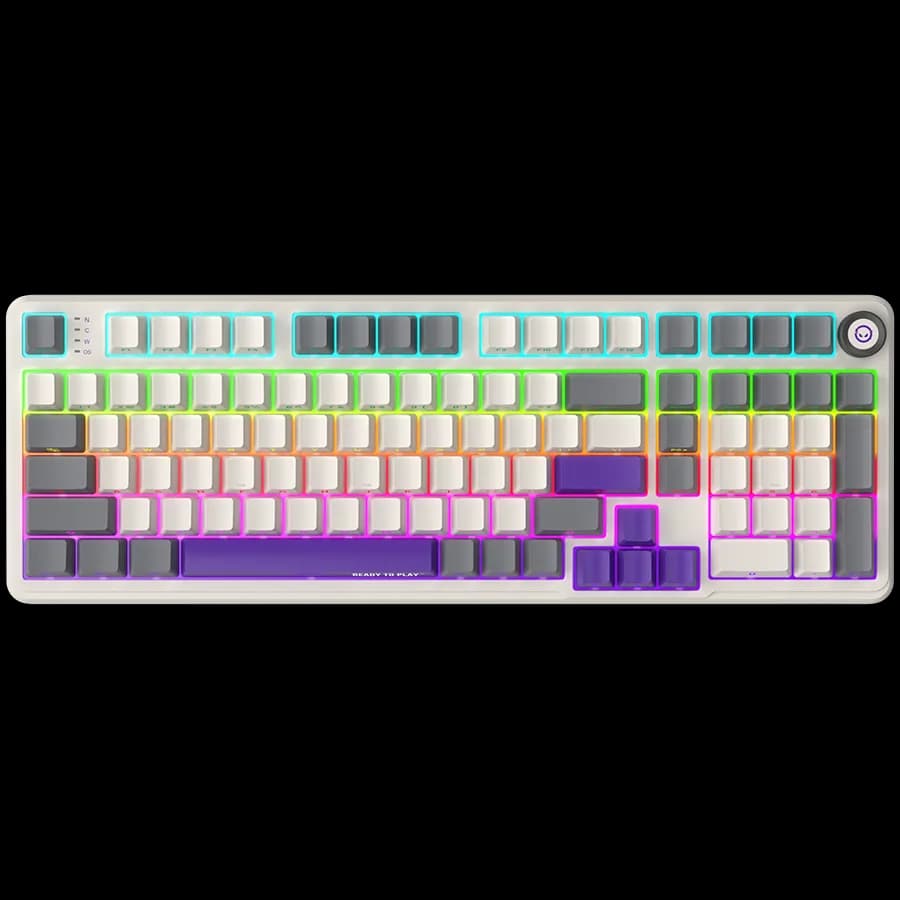 Lorgar Wired mechanical gaming keyboard Advanced, 101 keys, linear Lorgar Toxic Purple switches