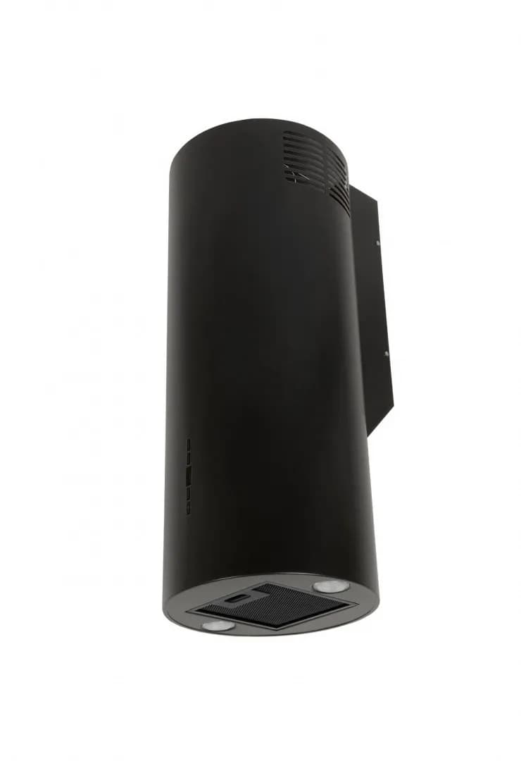 Maan Okap kominowy Elba 2 W 731 60 cm | LED | filtry aluminiowe | czarny, zdjęcie 1 z 3