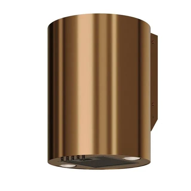 Maan Okap kominowy Elba Mini WPB 431 50 cm | LED | filtry aluminiowe | miedź, zdjęcie 1 z 3