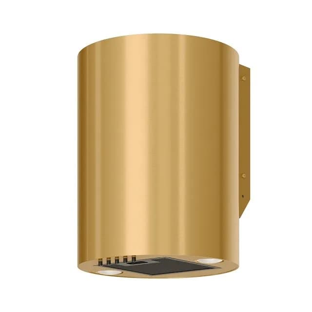 Maan Okap kominowy Elba Mini WPB 431 50 cm | LED | filtry aluminiowe | złoty, zdjęcie 1 z 3
