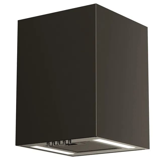 Maan Okap kominowy Ponza Mini WPB 430 50 cm | LED | filtry aluminiowe | czarny, zdjęcie 1 z 4