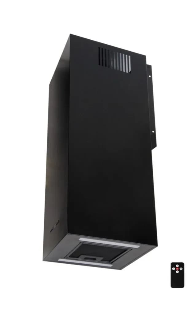 Maan Okap kominowy Ponza W 830 60 cm | LED | filtry aluminiowe | czarny, zdjęcie 1 z 5
