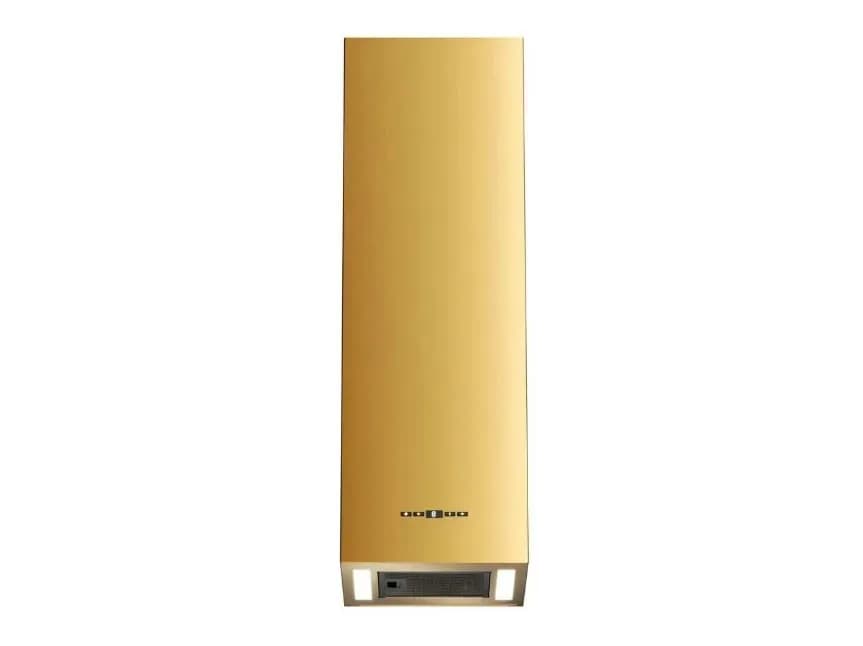 Maan Okap kominowy Ponza W 830 60 cm | LED | filtry aluminiowe | złoty, zdjęcie 1 z 8