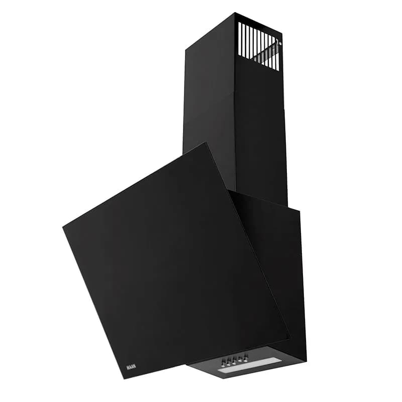 Maan Okap kominowy Rodo Mini 60 cm | LED | czarne szkło, zdjęcie 1 z 4
