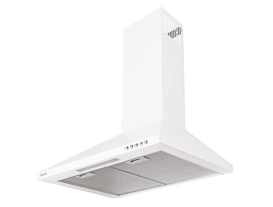 Maan Okap kominowy Vela 2 50 cm | LED | filtry aluminiowe | biały, zdjęcie 1 z 4