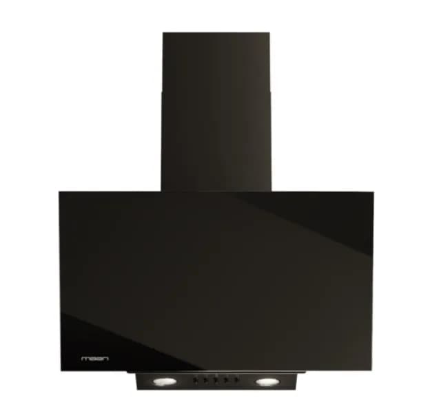 Maan Okap kominowy Vertical Glass 60 cm | LED | czarne szkło, zdjęcie 1 z 7
