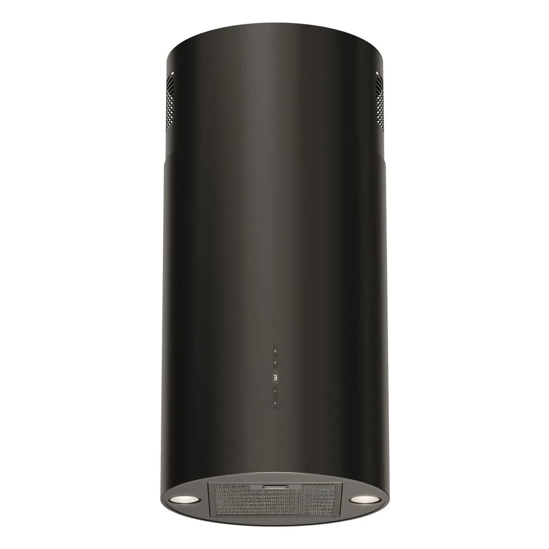 Maan Okap wyspowy Elba2 39 cm | LED | filtry aluminiowe | czarny, zdjęcie 1 z 7
