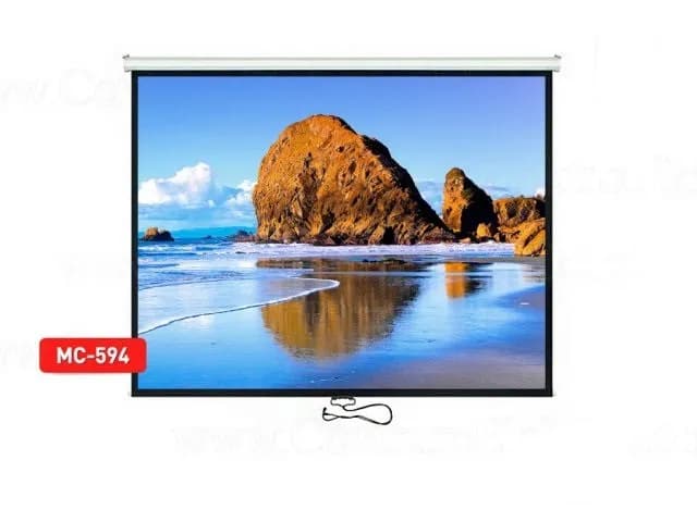 Maclean Ekran MC-594 (sufitowy, ścienny; rozwijane ręcznie; 200 x 150 cm; 4:3; 100,0"), zdjęcie 1 z 2