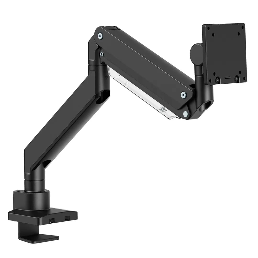 Maclean UCHWYT BIURKOWY DO MONITORA LCD 17-57", 27KG, VESA MAX 200X200 PODWÓJNE RAMIĘ MC-968, zdjęcie 1 z 12