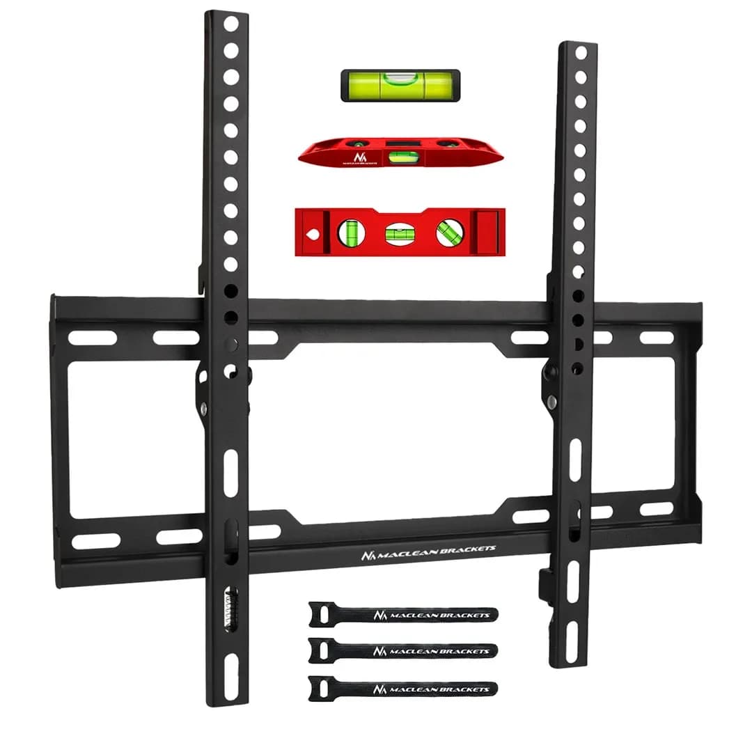 Maclean UCHWYT DO TV MAX VESA 400X400, 32-70", 45KG, REG. ODCHYLENIA +0°~-10°, MC-412, zdjęcie 1 z 12