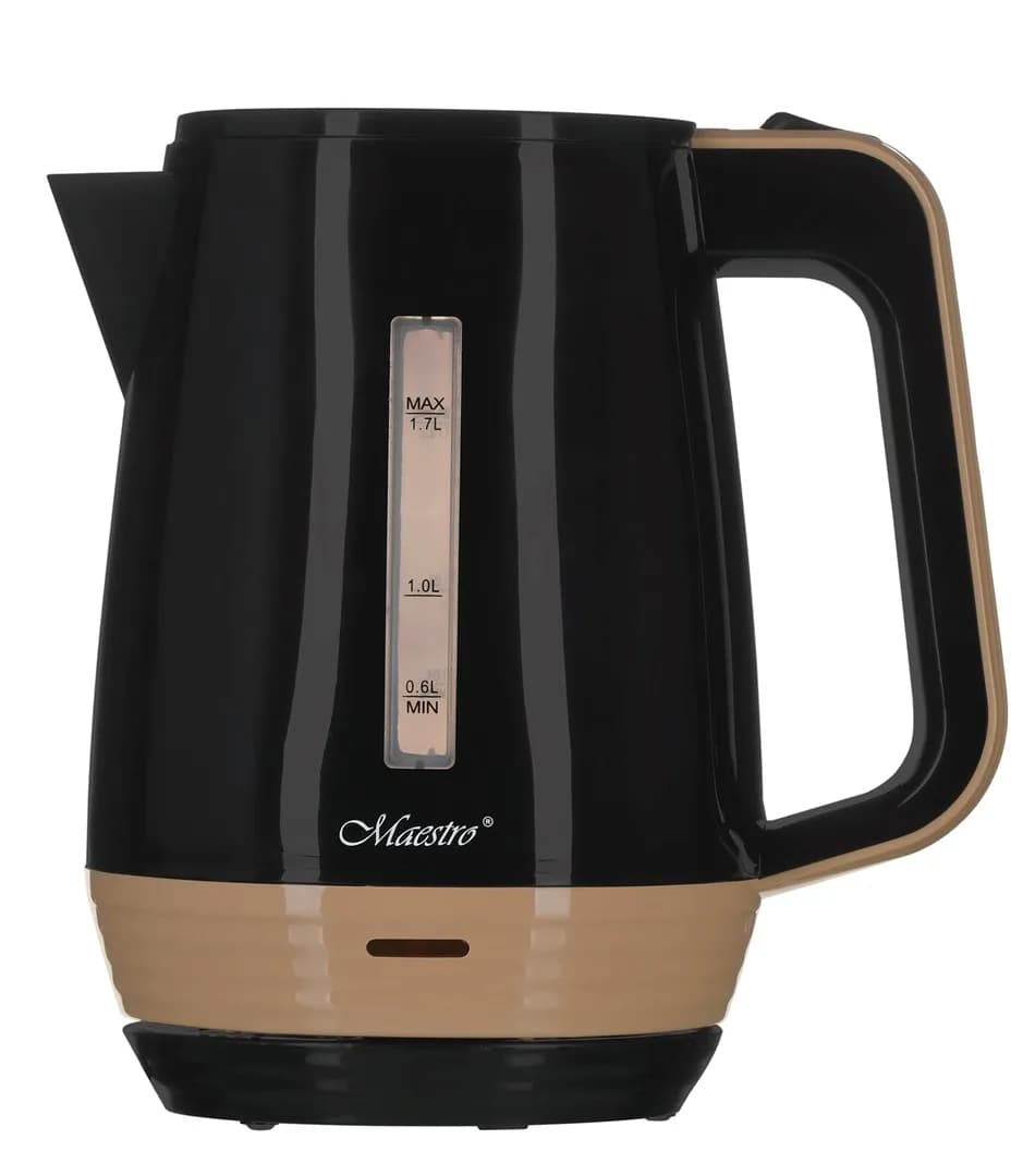 Maestro Czajnik elektryczny 1,7L 2200W MR-033-BLACK, zdjęcie 1 z 10