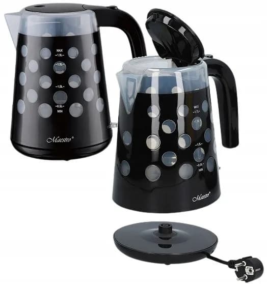 Maestro Czajnik elektryczny 1,7L 2200W MR-045-BLACK