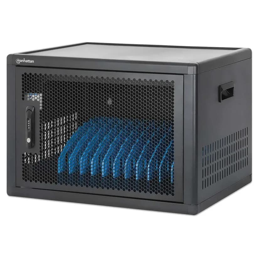 Manhattan SZAFA DO ŁADOWANIA 12 LAPTOPÓW 12X USB-C, zdjęcie 1 z 12